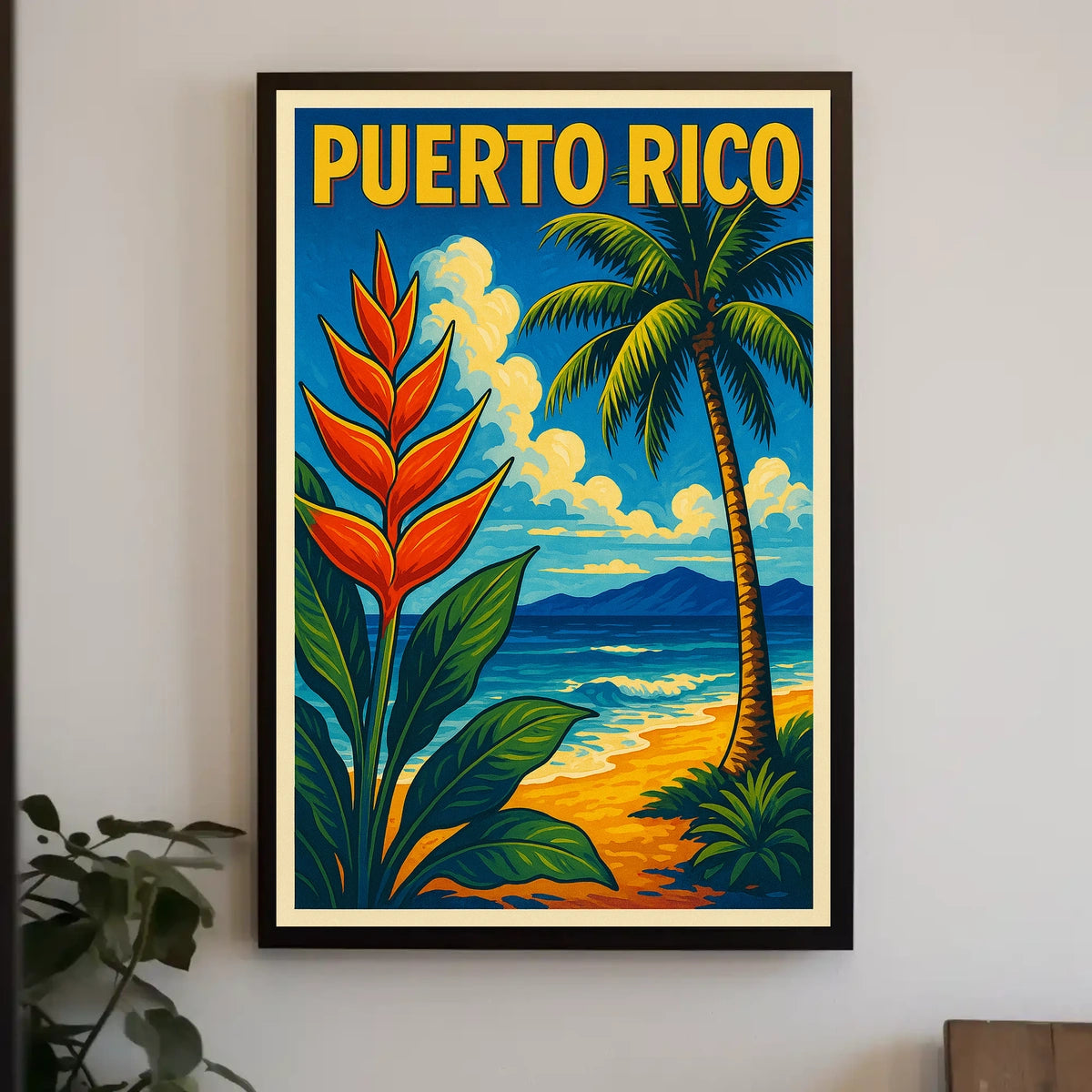 Puerto Rico Paradise Poster