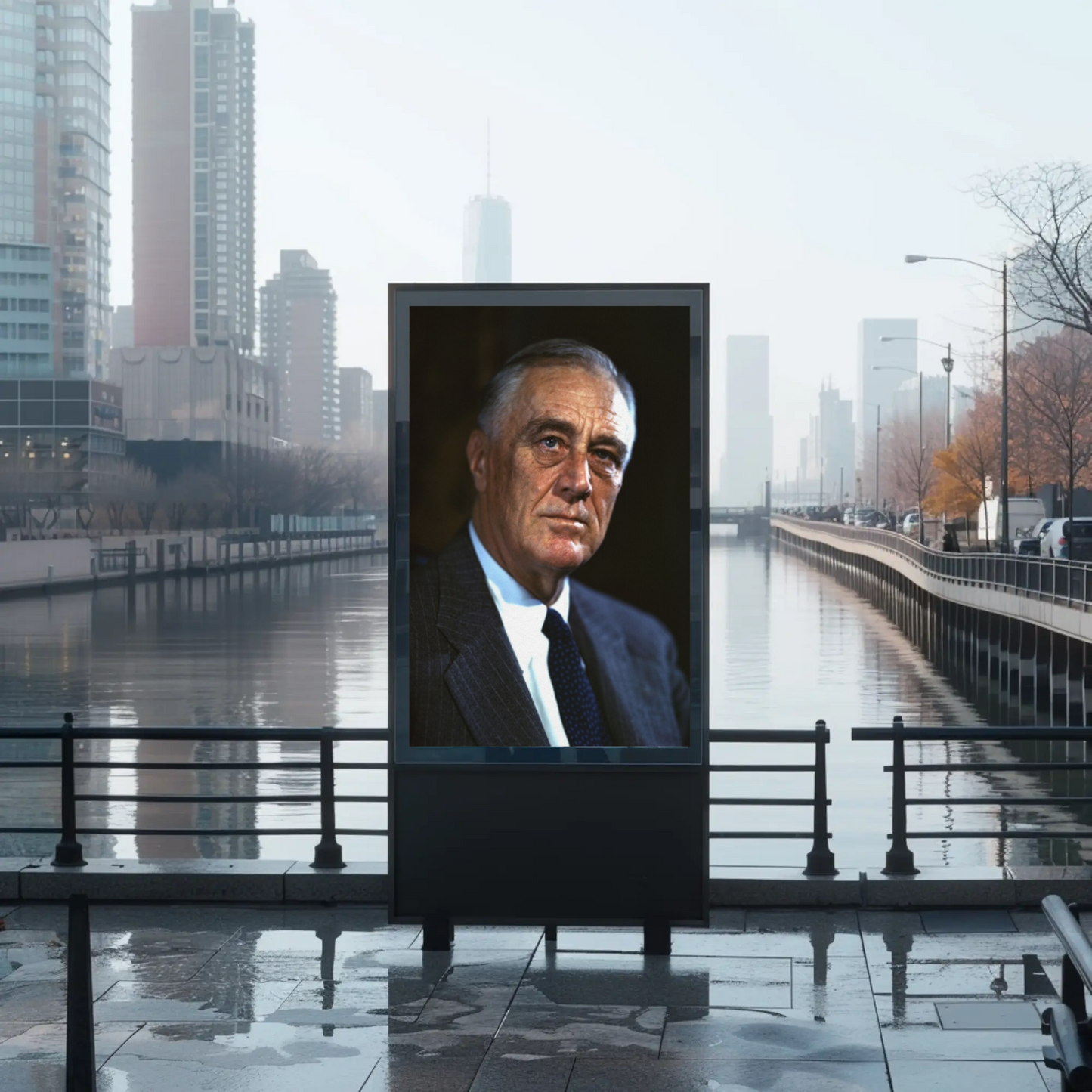 Franklin Roosevelt 32nd President Of The United States Photo