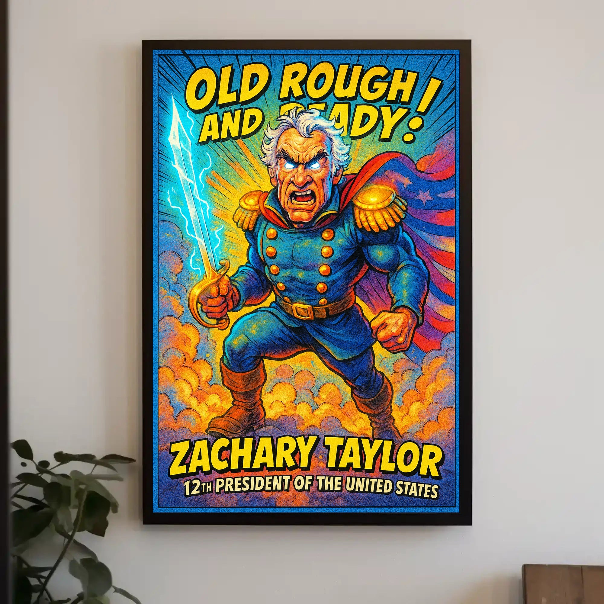 Zachary Taylor 12th President Poster PosterGoat