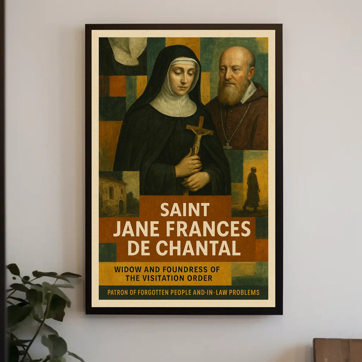 Saint Jane Frances De Chantal Poster
