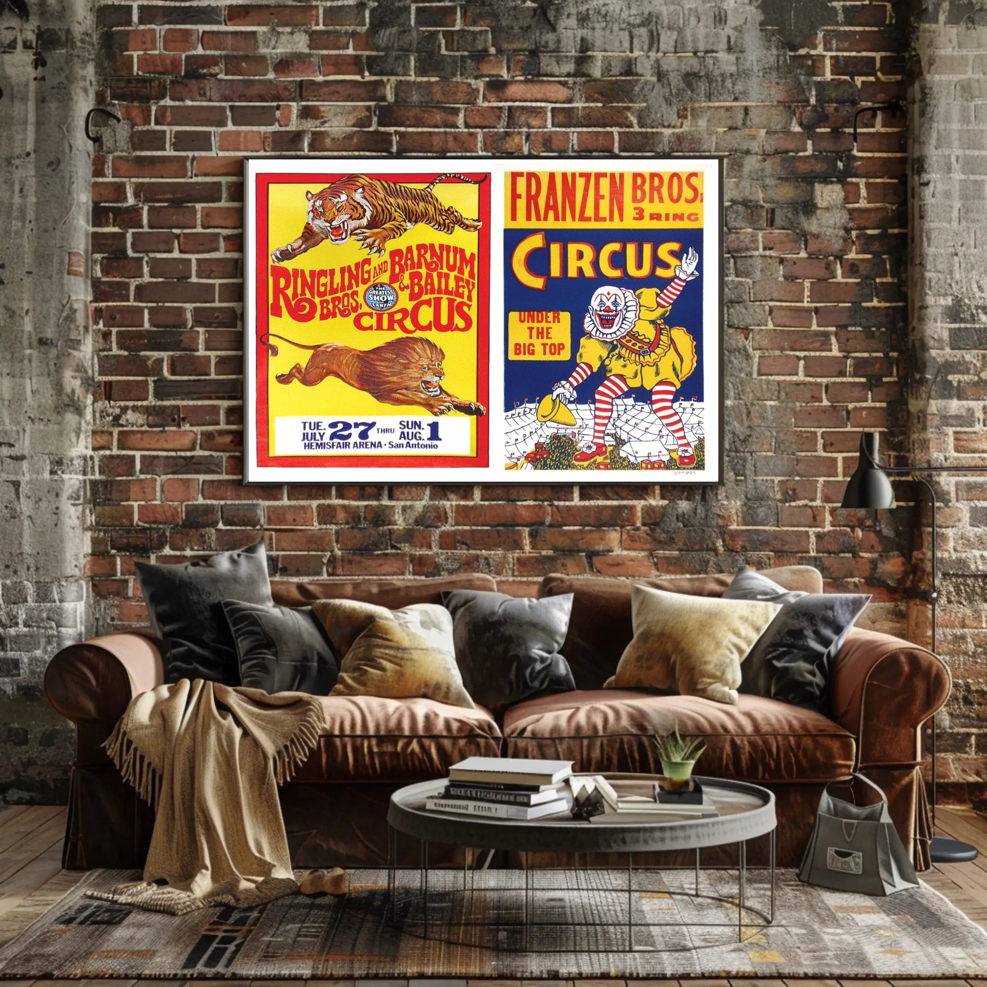 Classic Circus Posters Poster