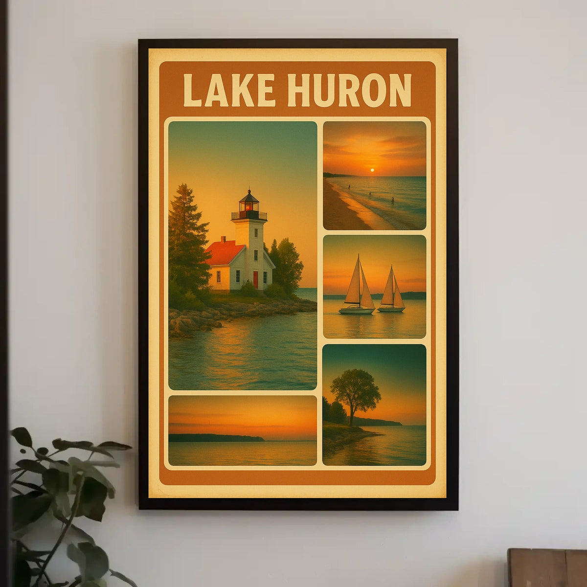 Lake Huron Scenic Poster