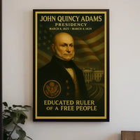 John Quincy Adams Portrait Historical or Presidential Poster