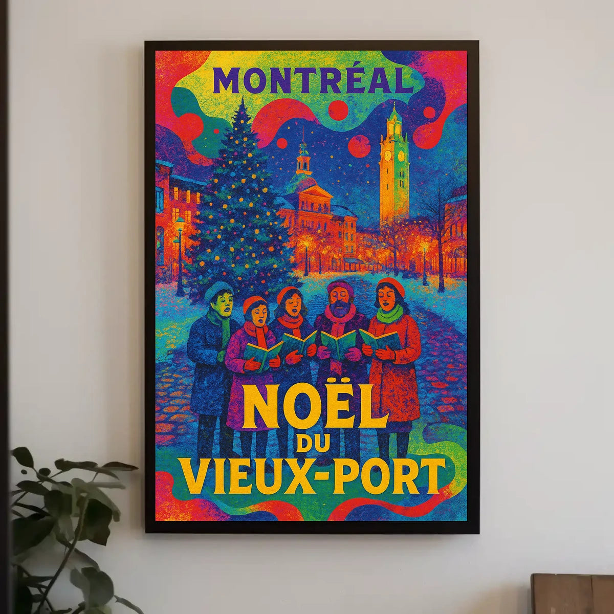 Noël du Vieux-Port Montréal Poster