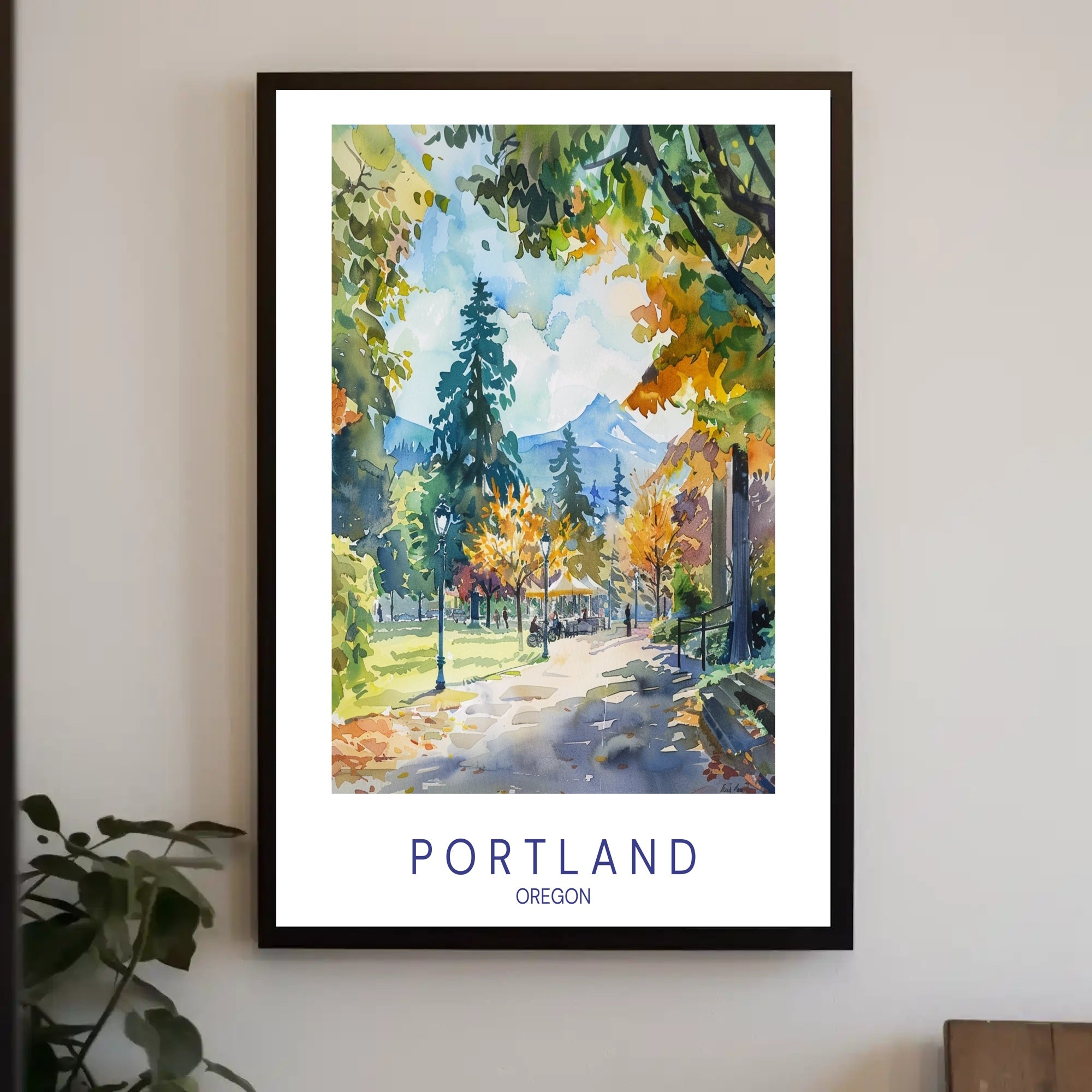 Scenic Portland Poster PosterGoat