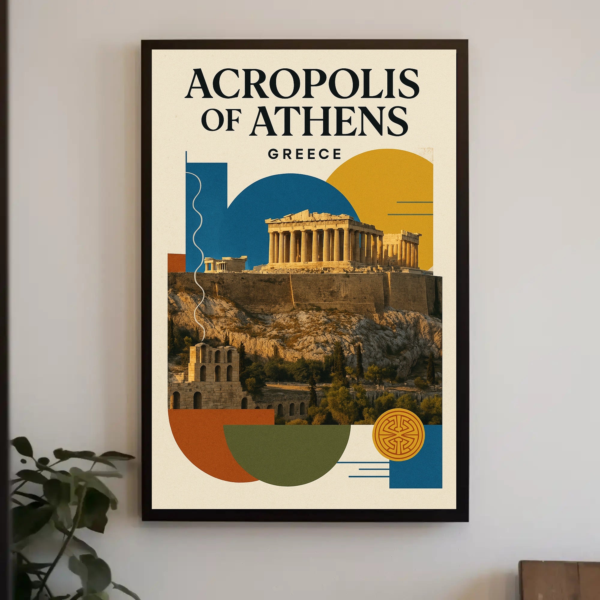 Acropolis of Athens Poster PosterGoat
