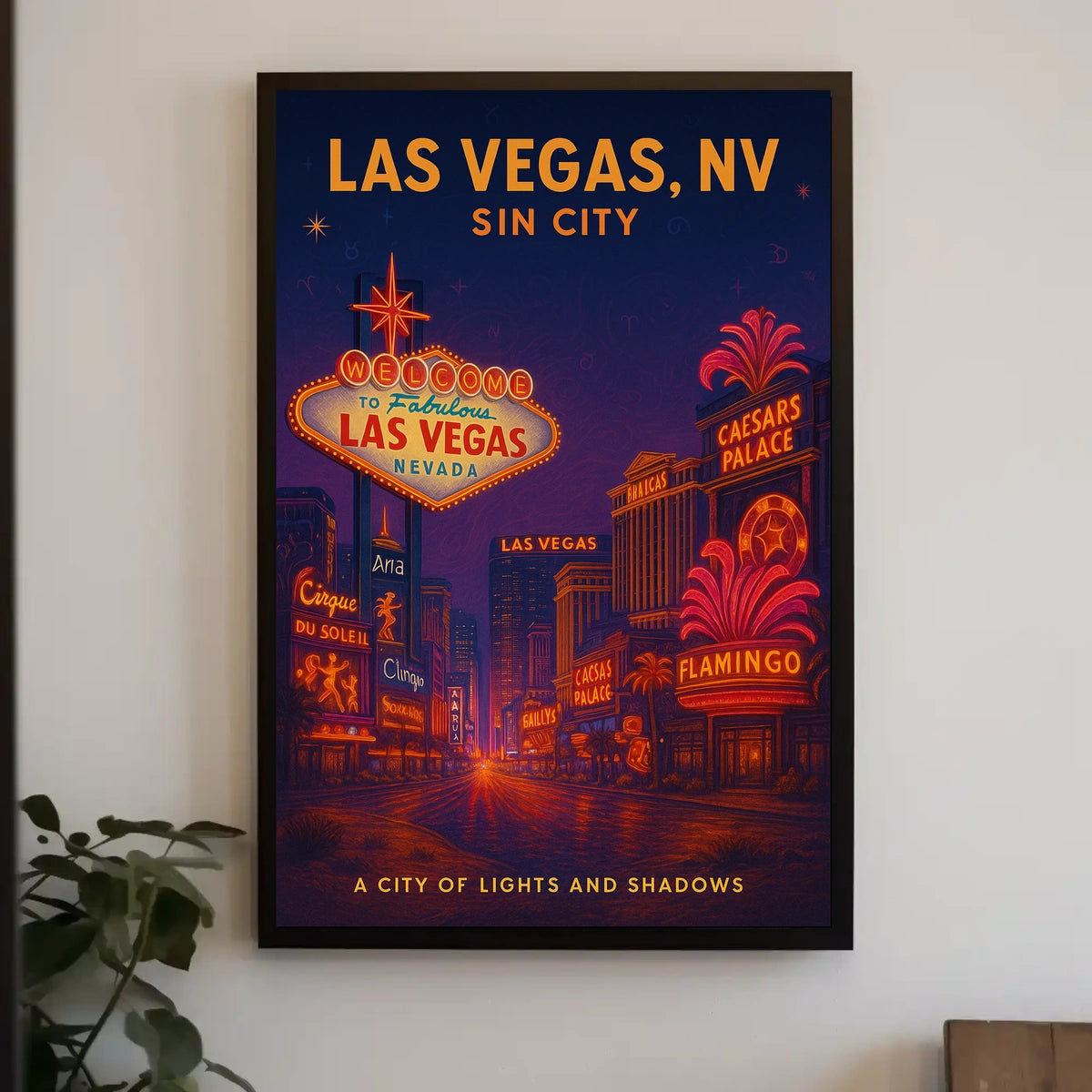 Las Vegas Sin City Poster