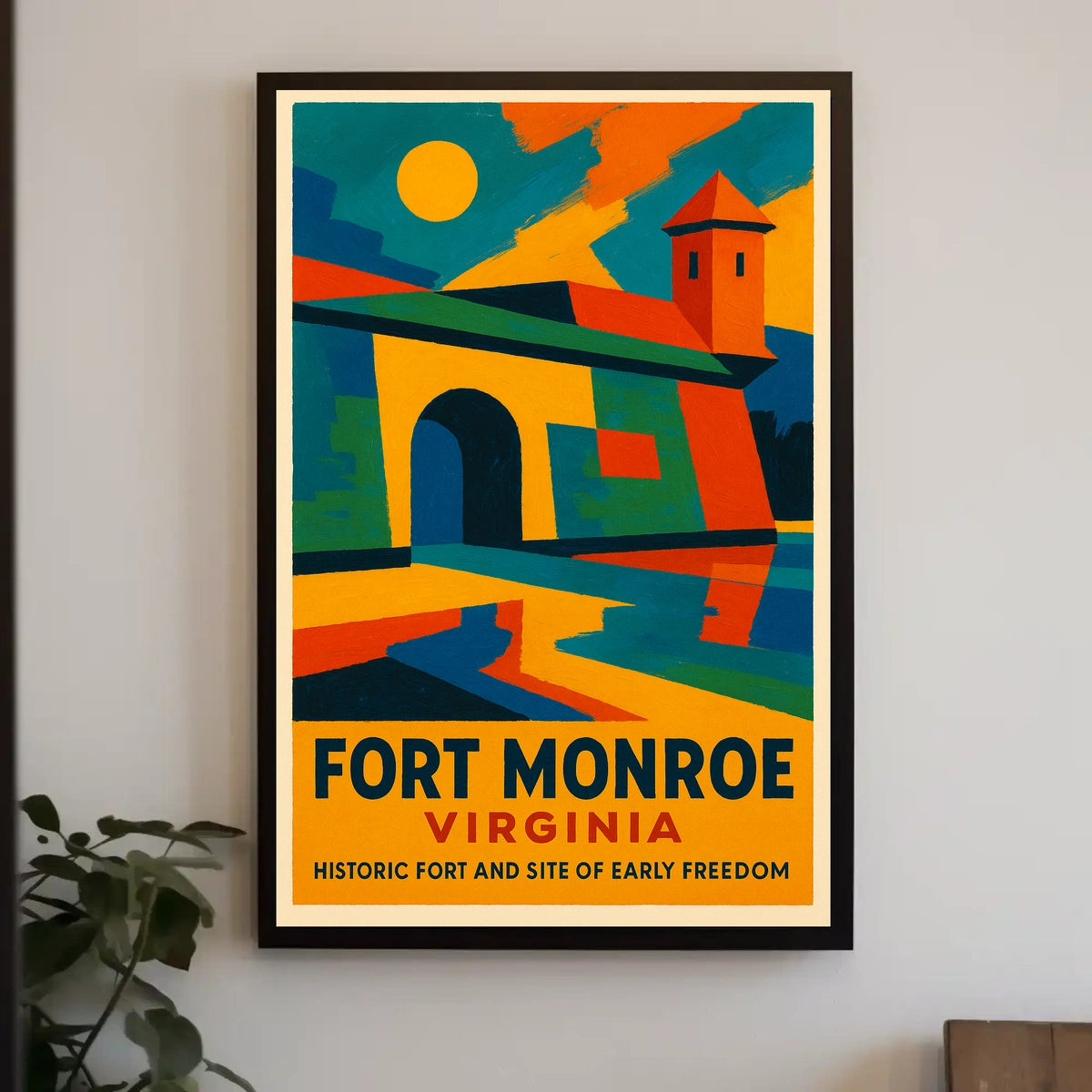 Fort Monroe, Virginia Poster