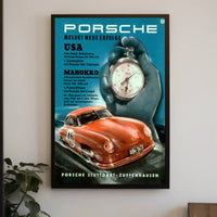 Porsche Racing Successes Poster