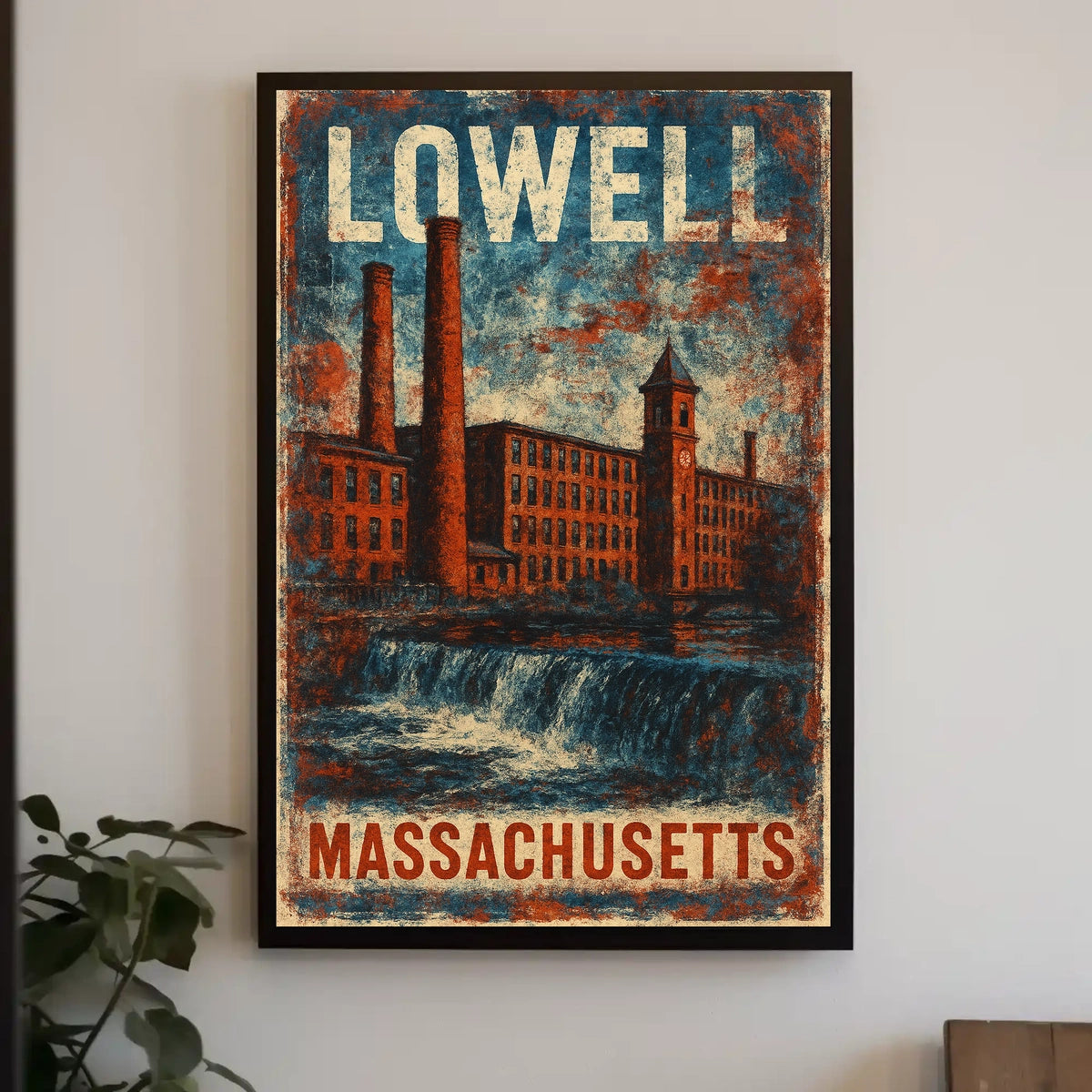 Lowell, Massachusetts Poster