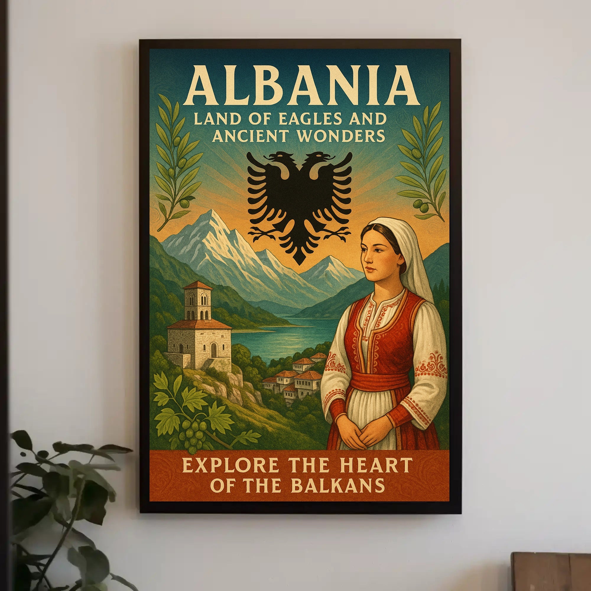 Explore The Heart Of The Balkans Poster