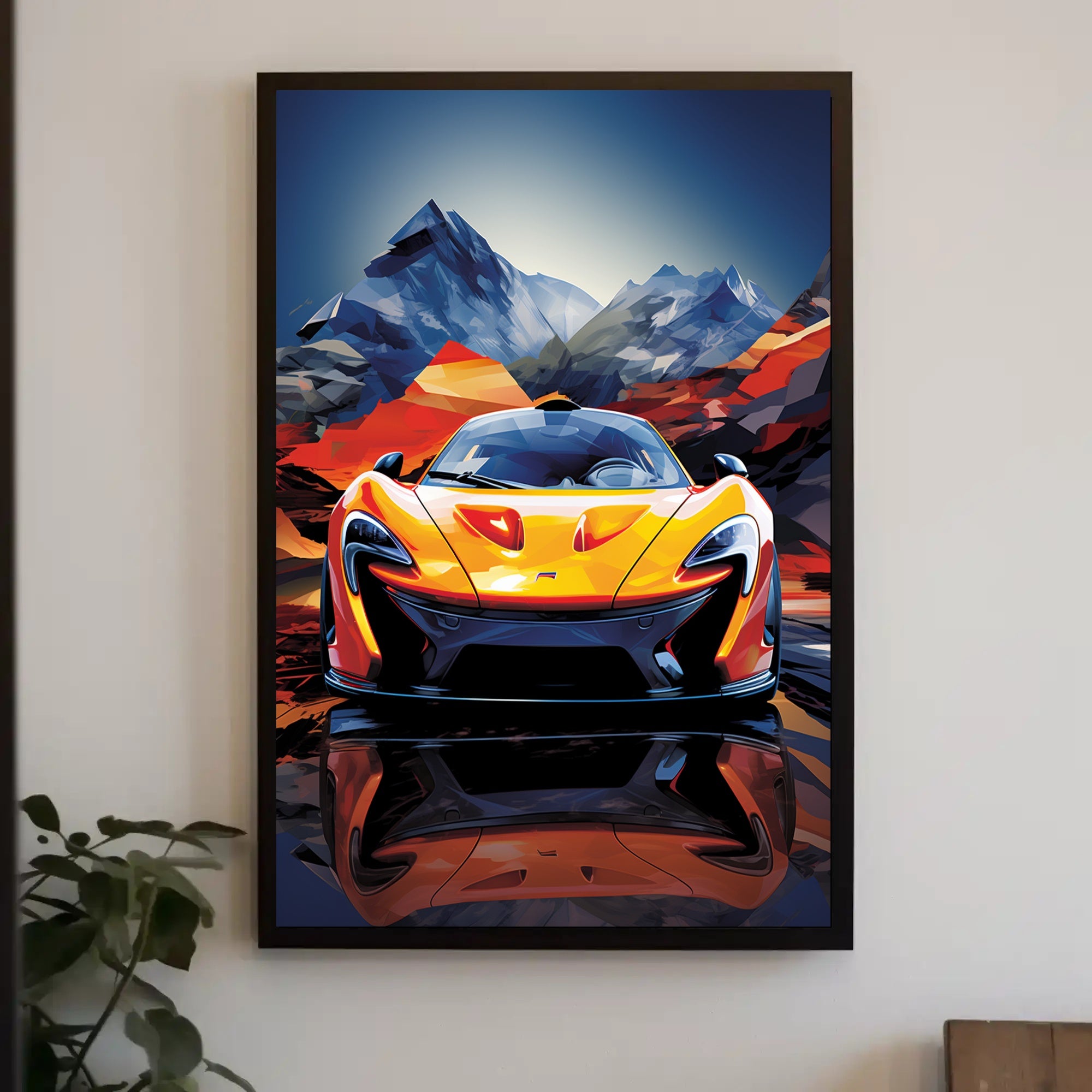 Speed and Serenity Poster PosterGoat