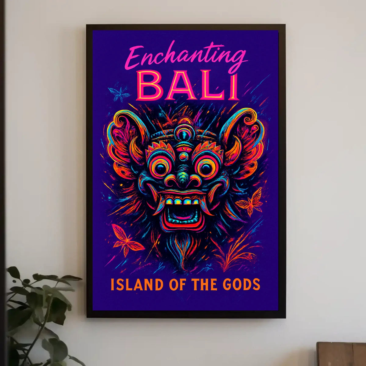 Enchanting Bali Island of the Gods Poster