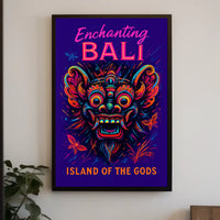 Enchanting Bali Island of the Gods Poster
