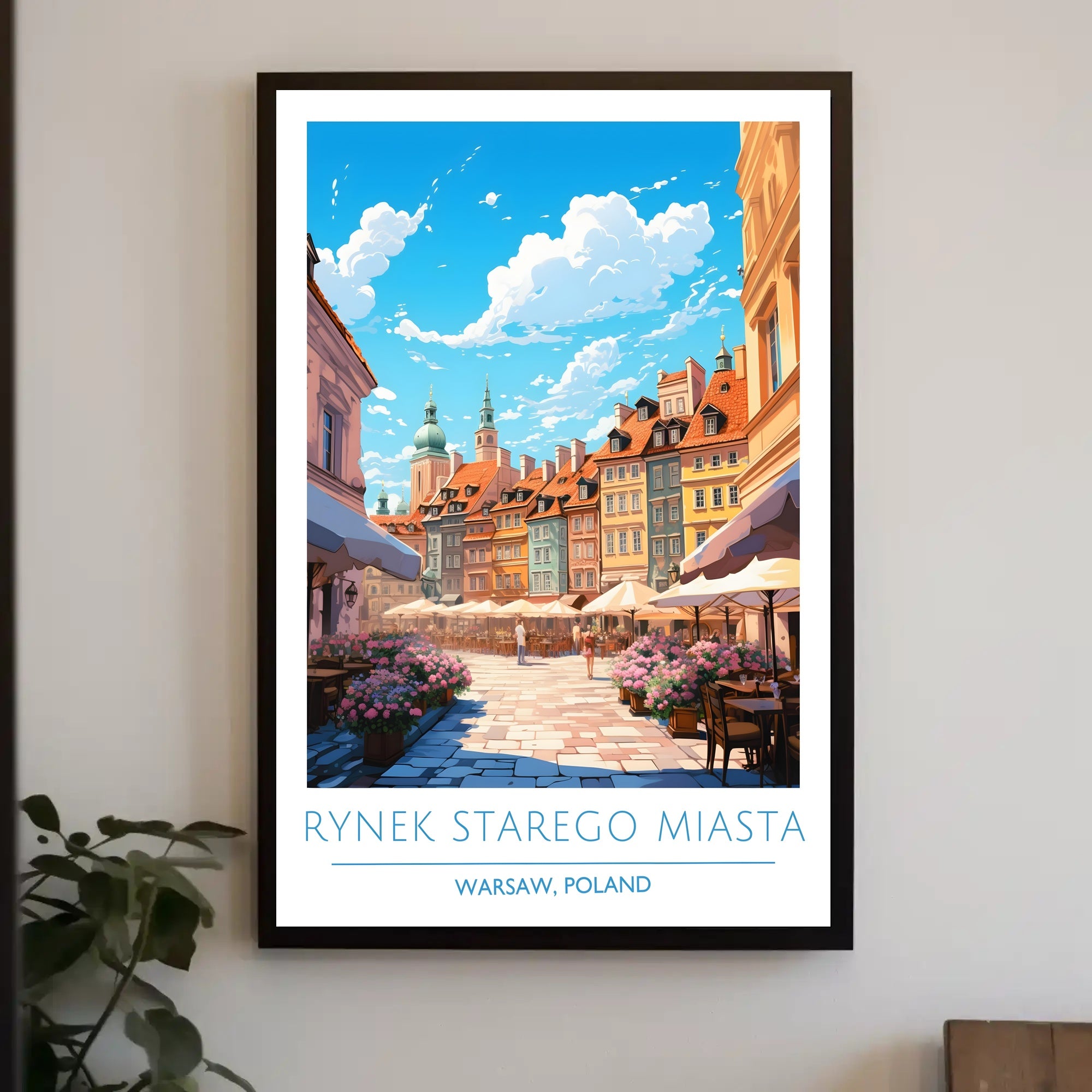 Rynek Starego Miasta Poster