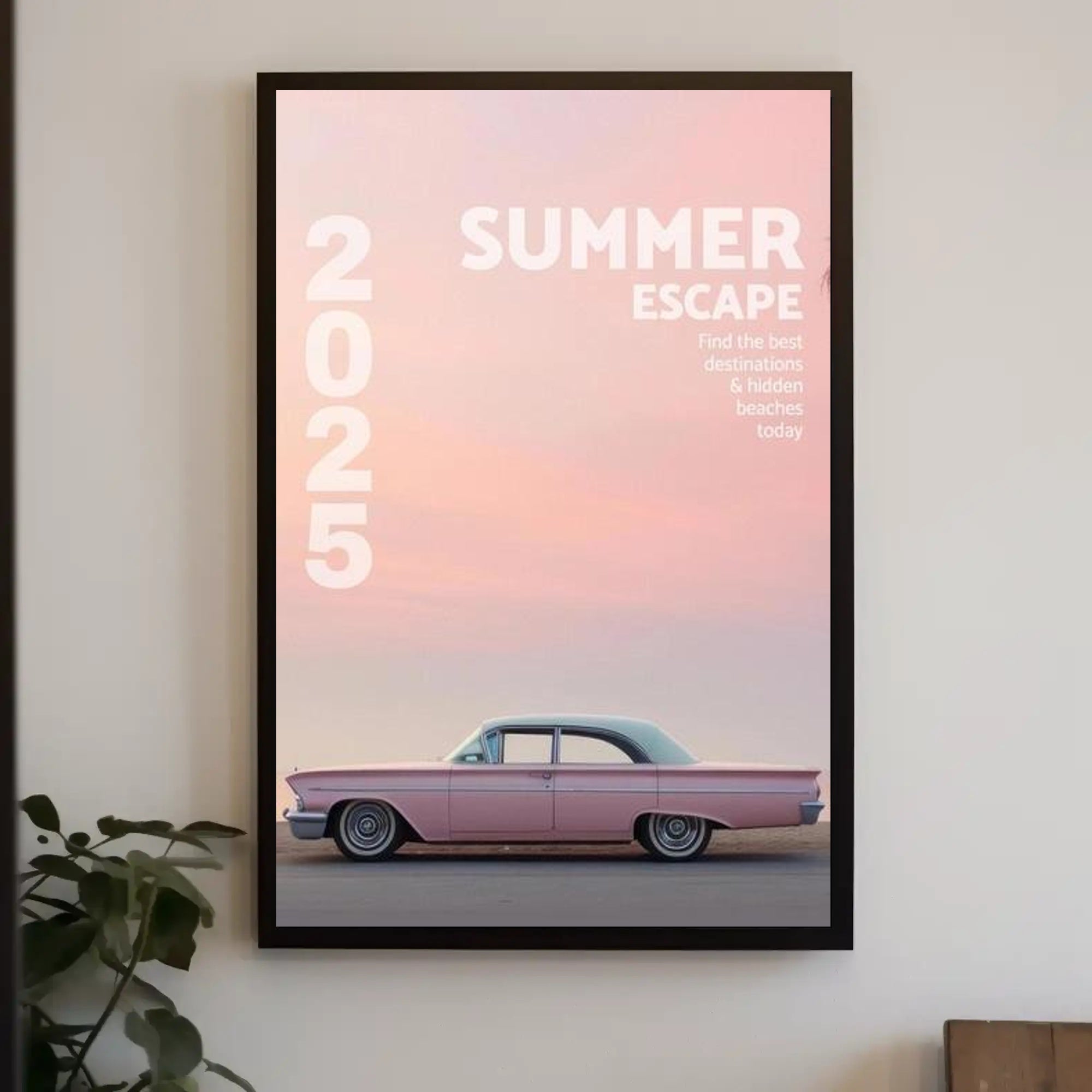 Summer Escape 2025 Poster PosterGoat