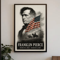 Franklin Pierce 14th President of the United States Reflections Poster