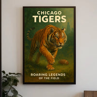 Chicago Tigers Roaring Legends Poster