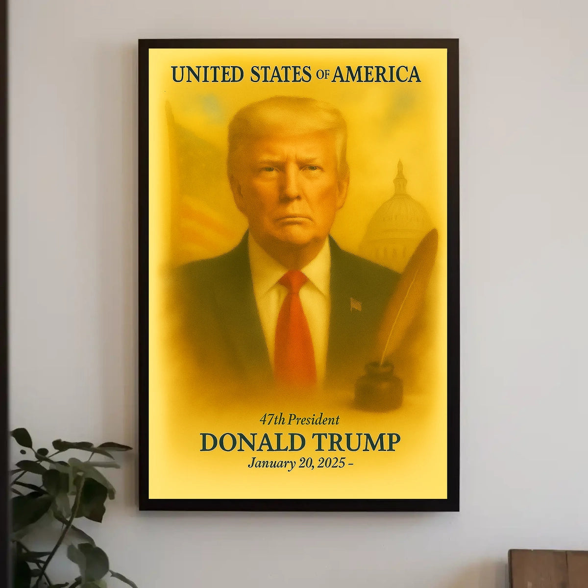 Donald Trump Guardian of Democracy Poster