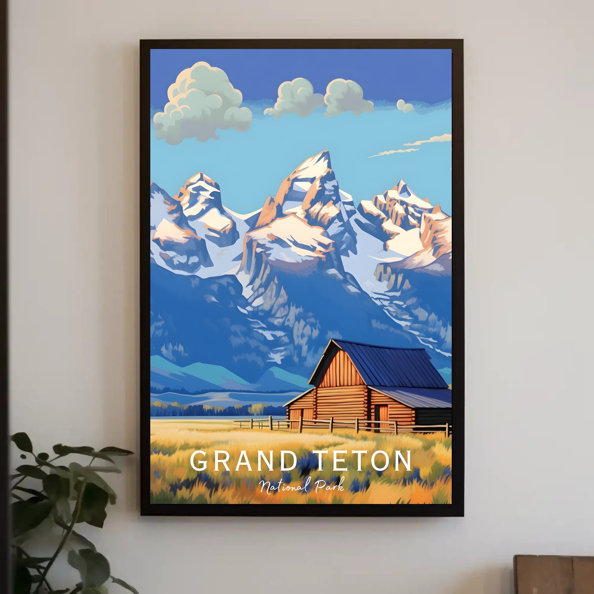 Grand Teton Scenic National Park Poster