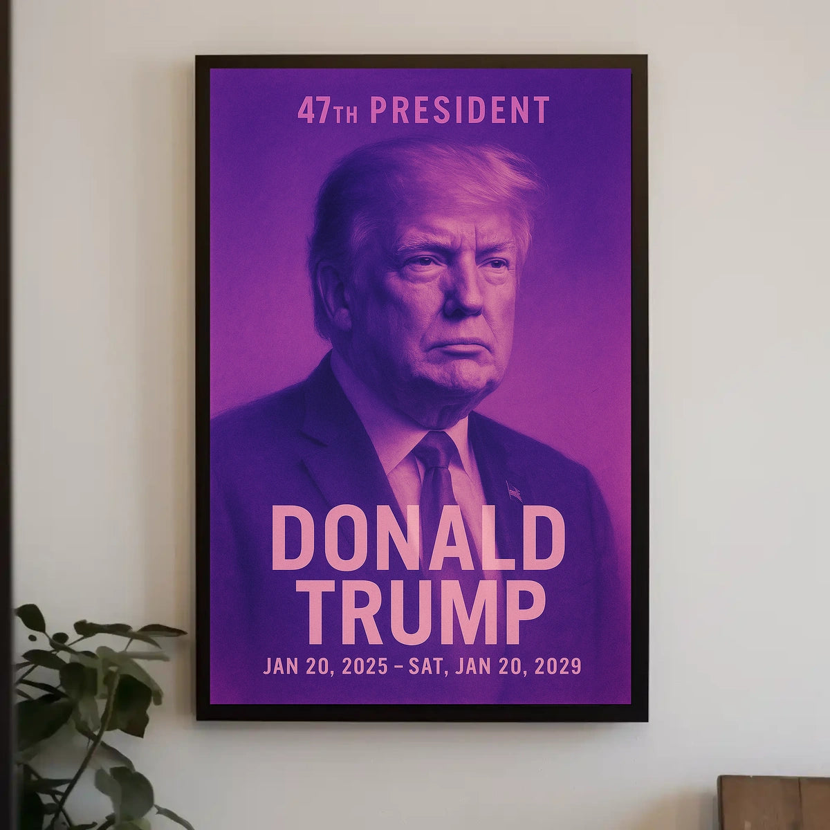 Donald Trump 47Th President Poster