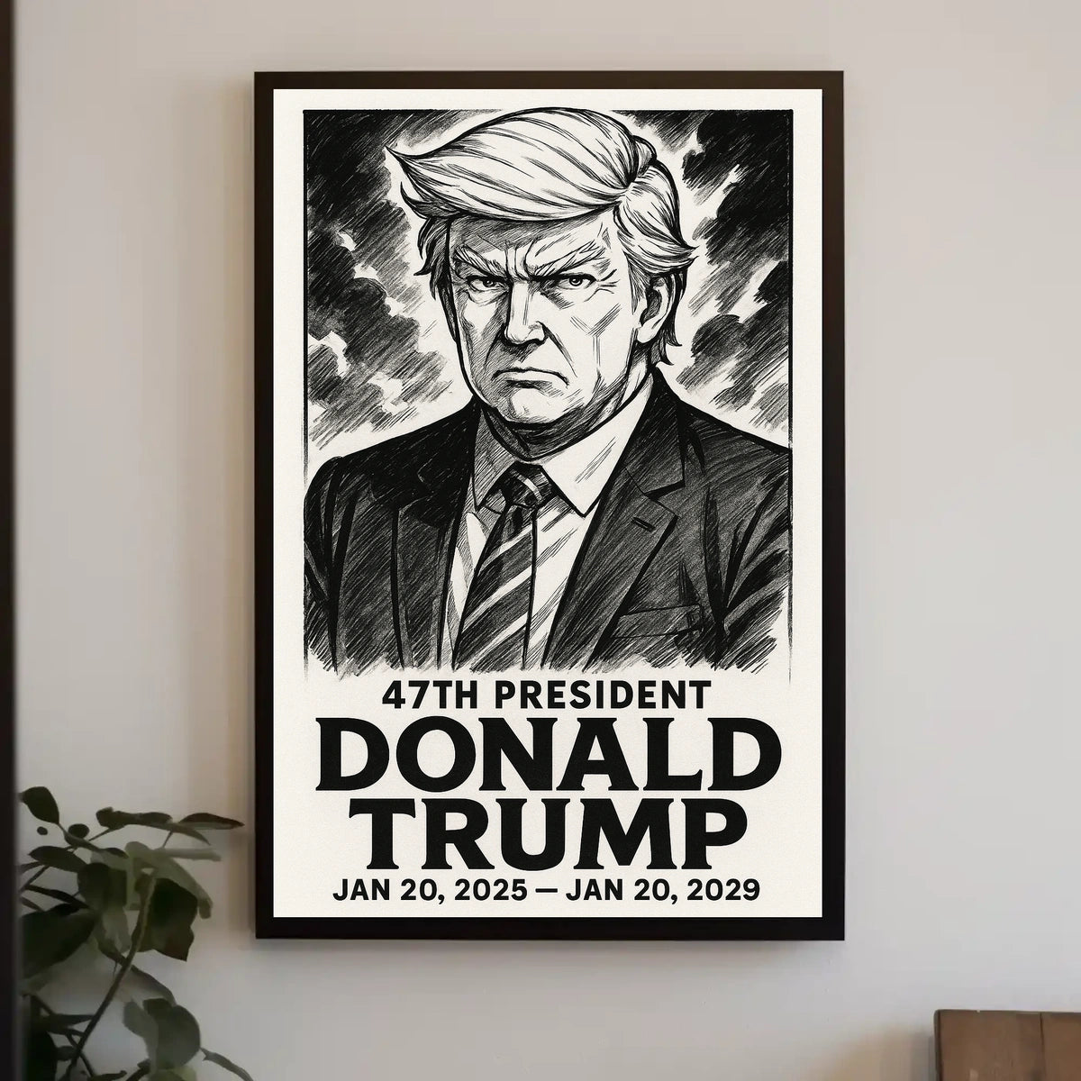 Donald Trump 47th President Poster