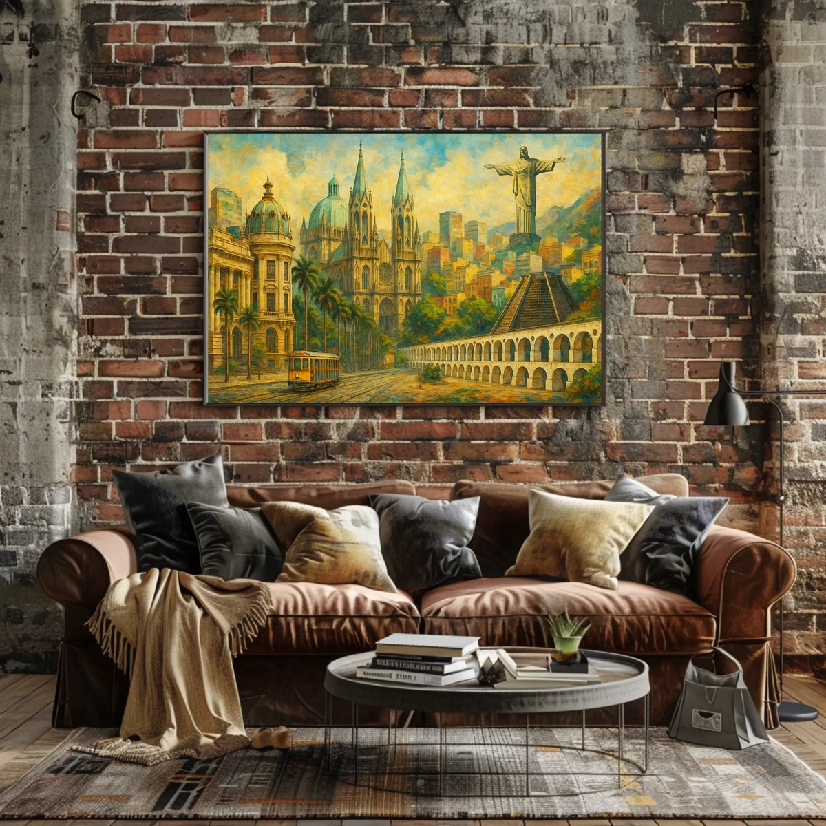 Vibrant Cityscape of Rio de Janeiro Poster