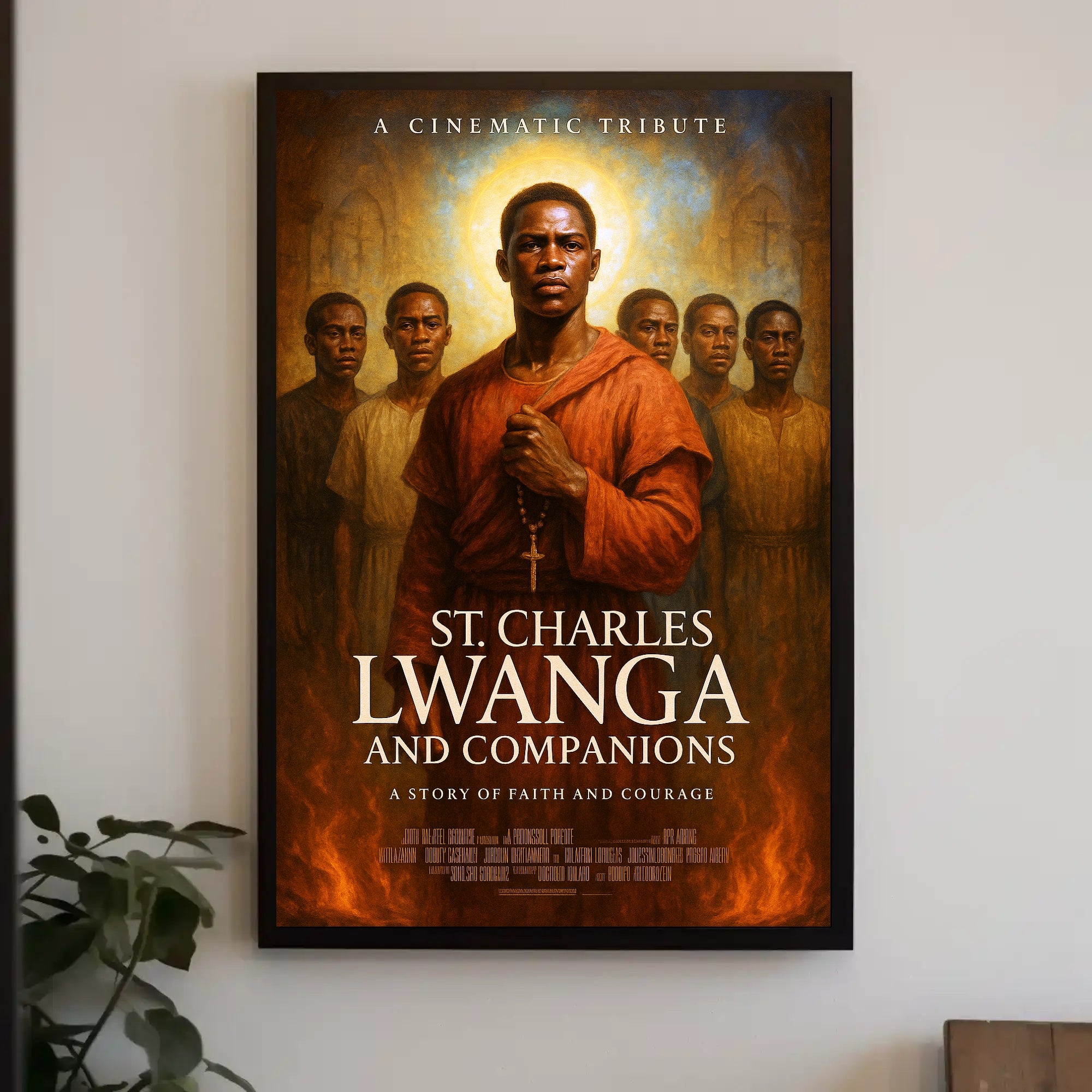 St. Charles Lwanga and Companions Poster PosterGoat