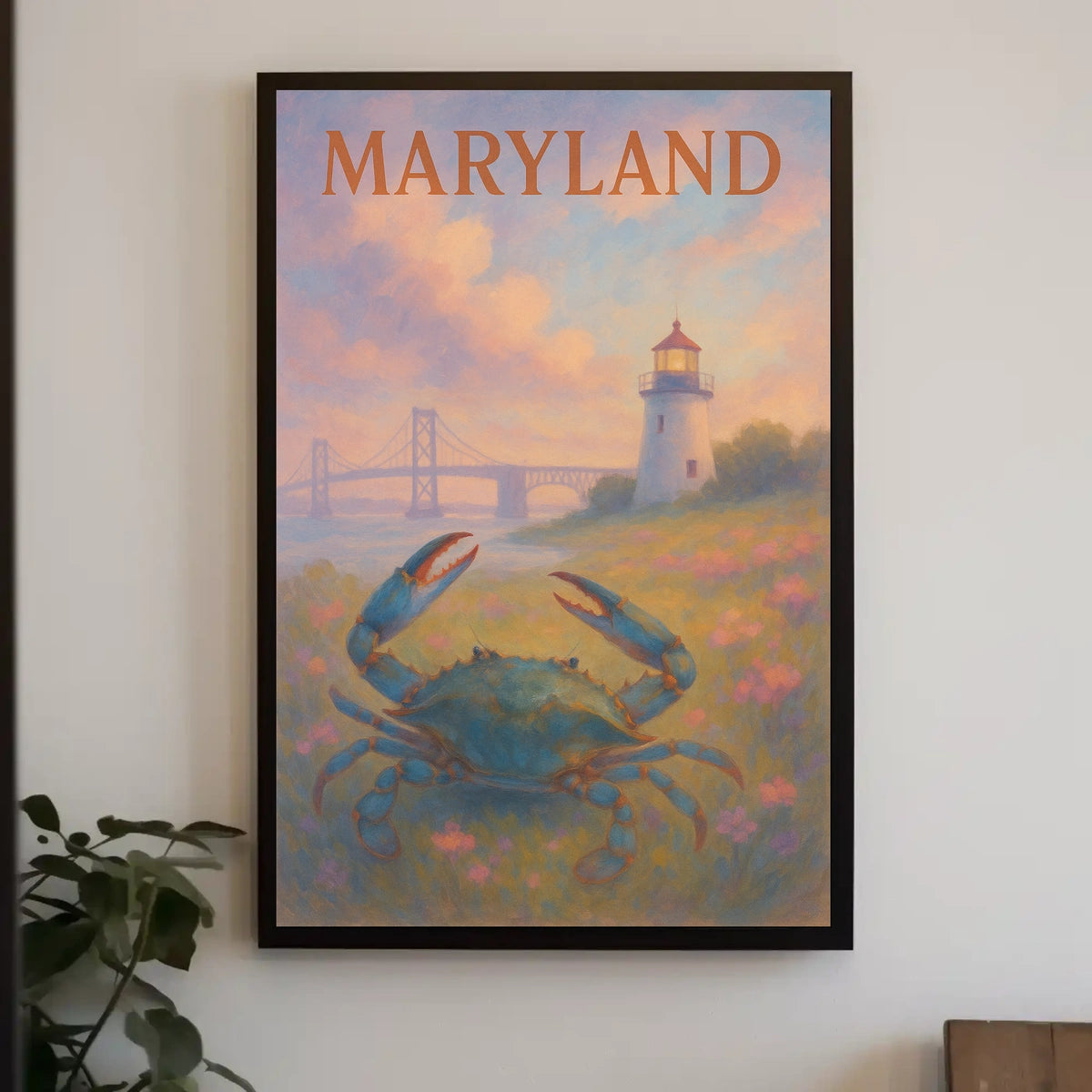 Maryland Scenic Poster