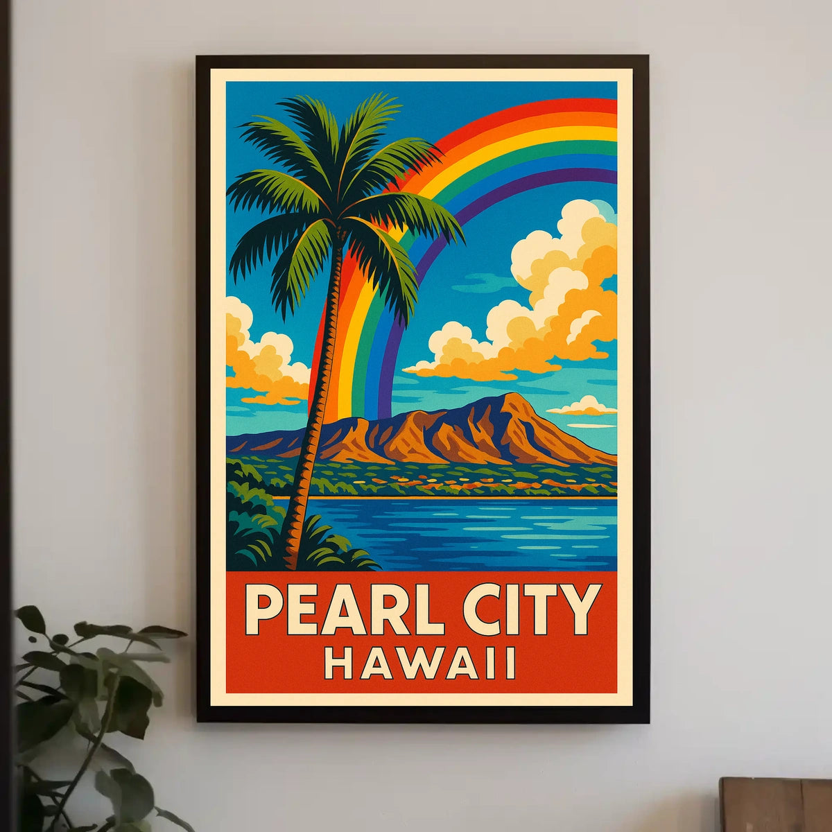 Pearl City, Hawaii Poster