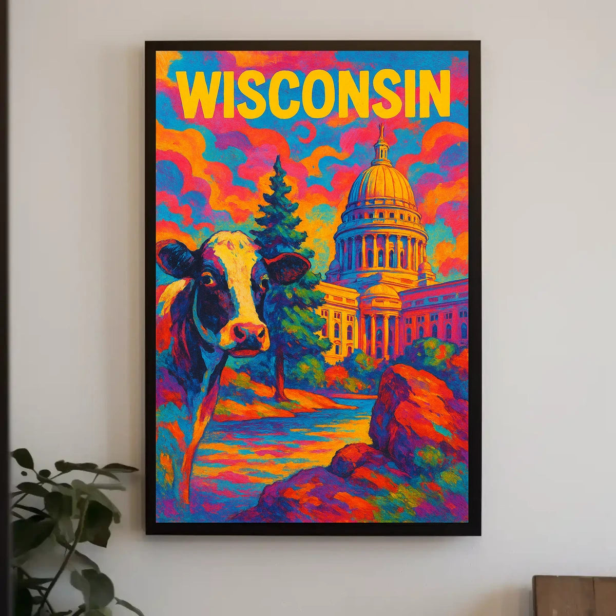 Wisconsin Vibrance Poster