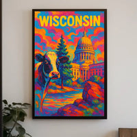 Wisconsin Vibrance Poster