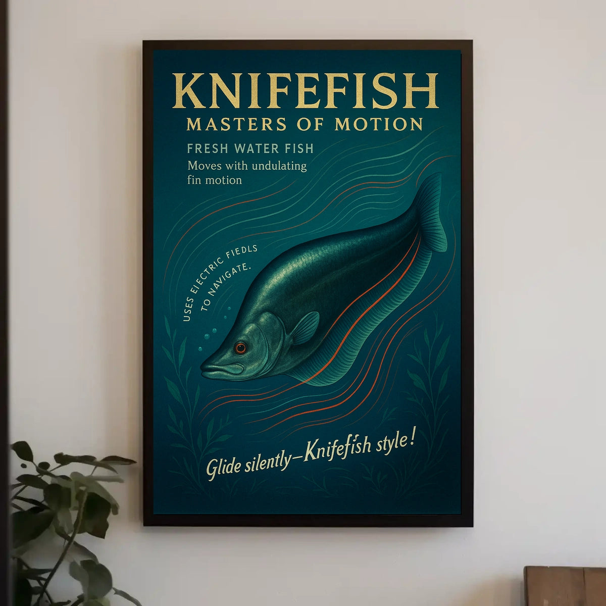 Knifefish Masters of Motion Poster