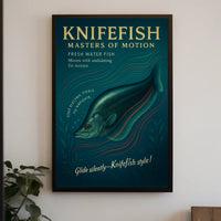 Knifefish Masters of Motion Poster