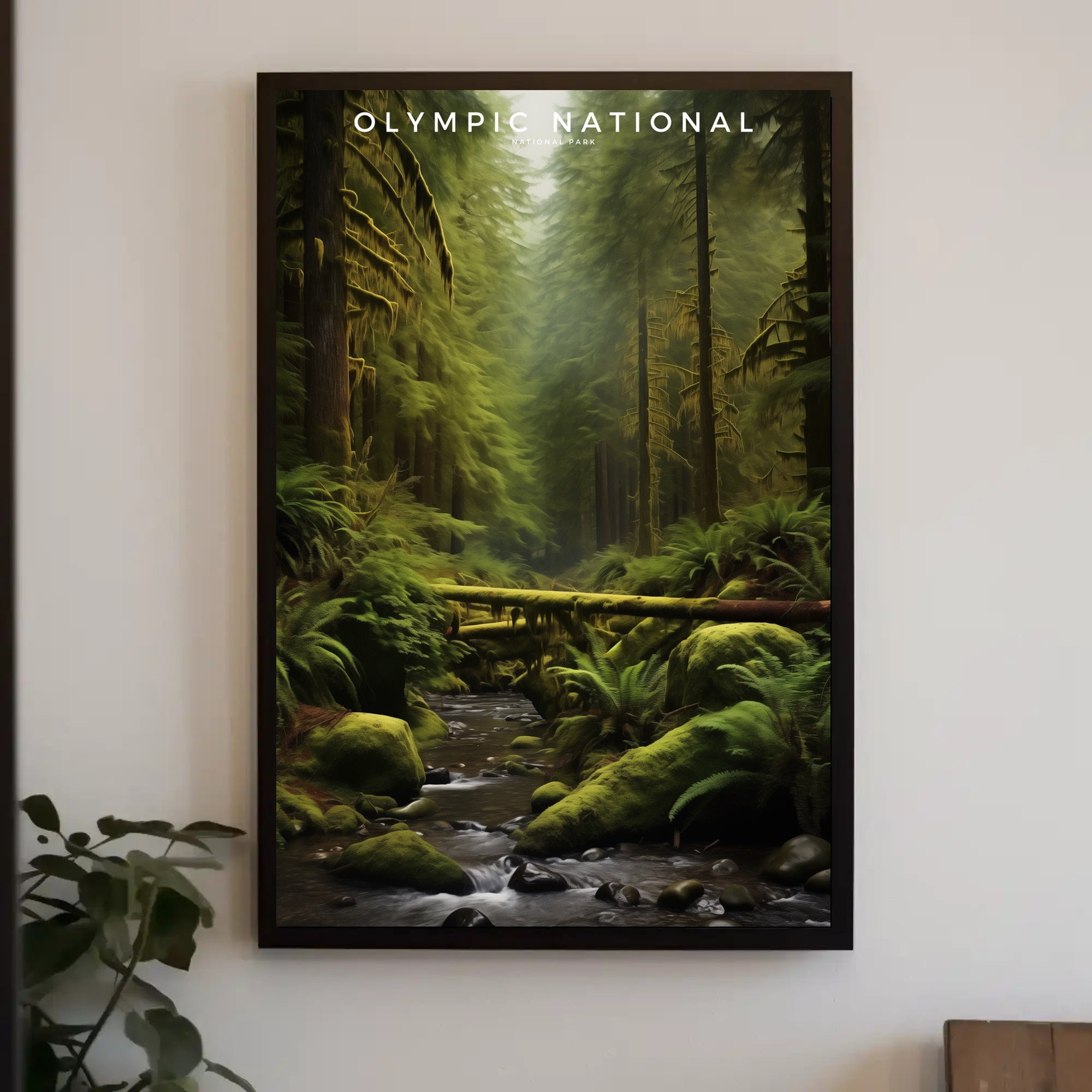 Tranquil Wilderness Travel Poster Print