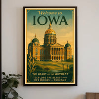 Welcome to Iowa Poster