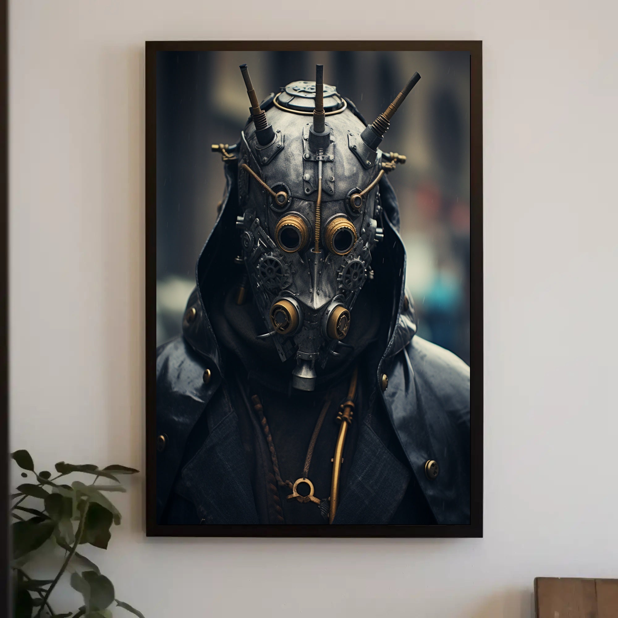 Steampunk Sentinel Poster PosterGoat