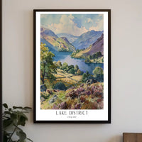 Lake District Beauty Travel Poster PosterGoat