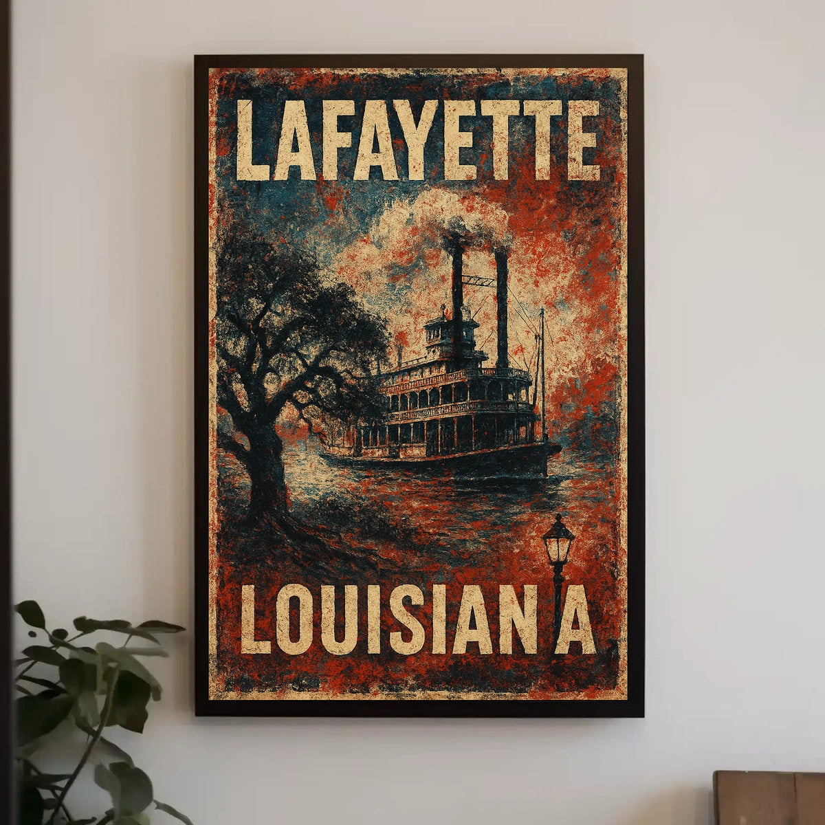 Lafayette, Louisiana Poster
