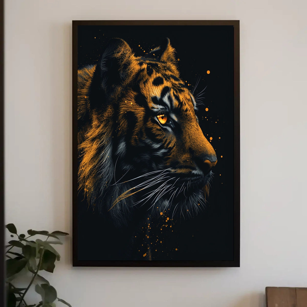 Majestic Tiger Portrait Poster