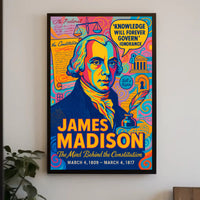 James Madison The Mind Behind the Constitution Poster PosterGoat