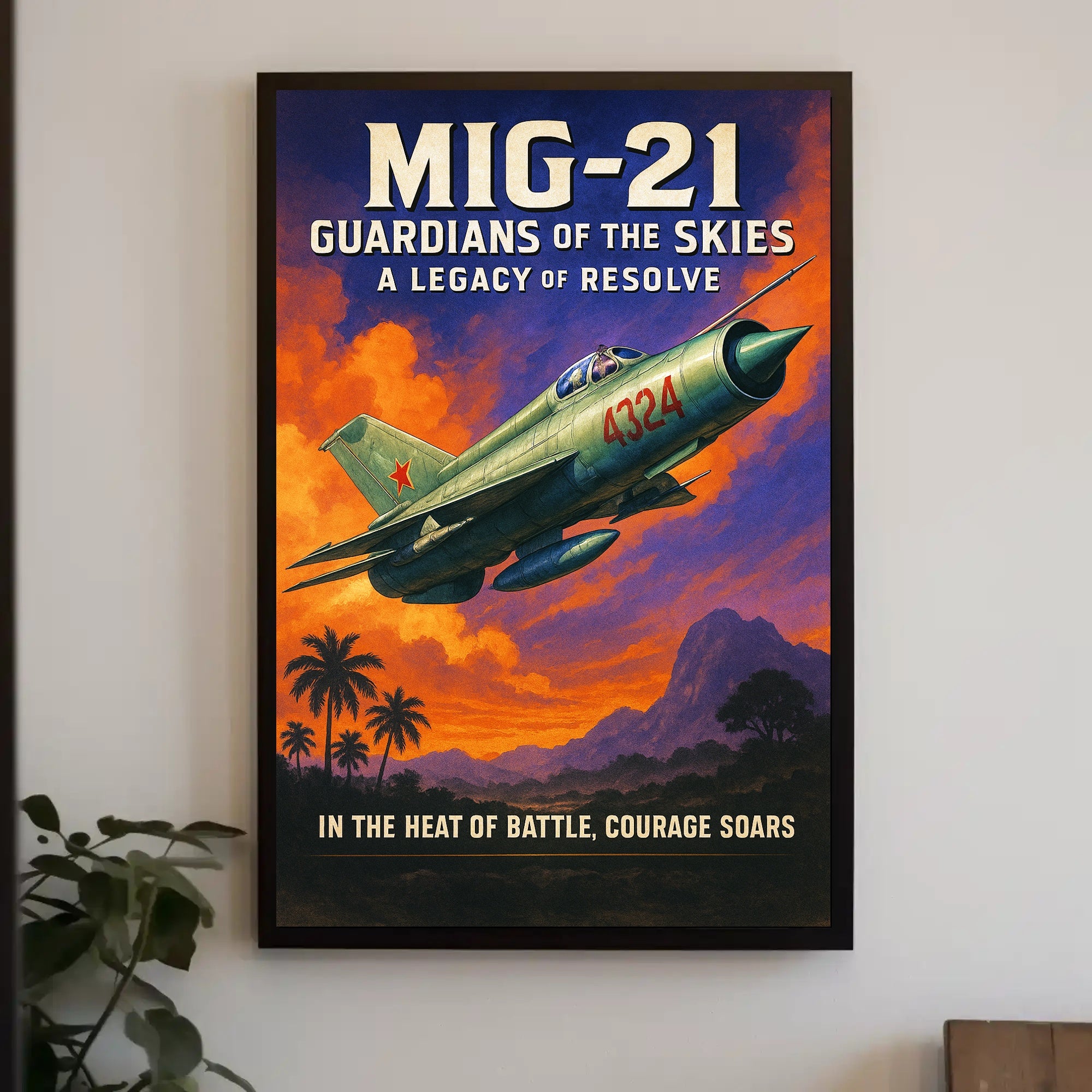 MIG-21 Guardians of the Skies Poster