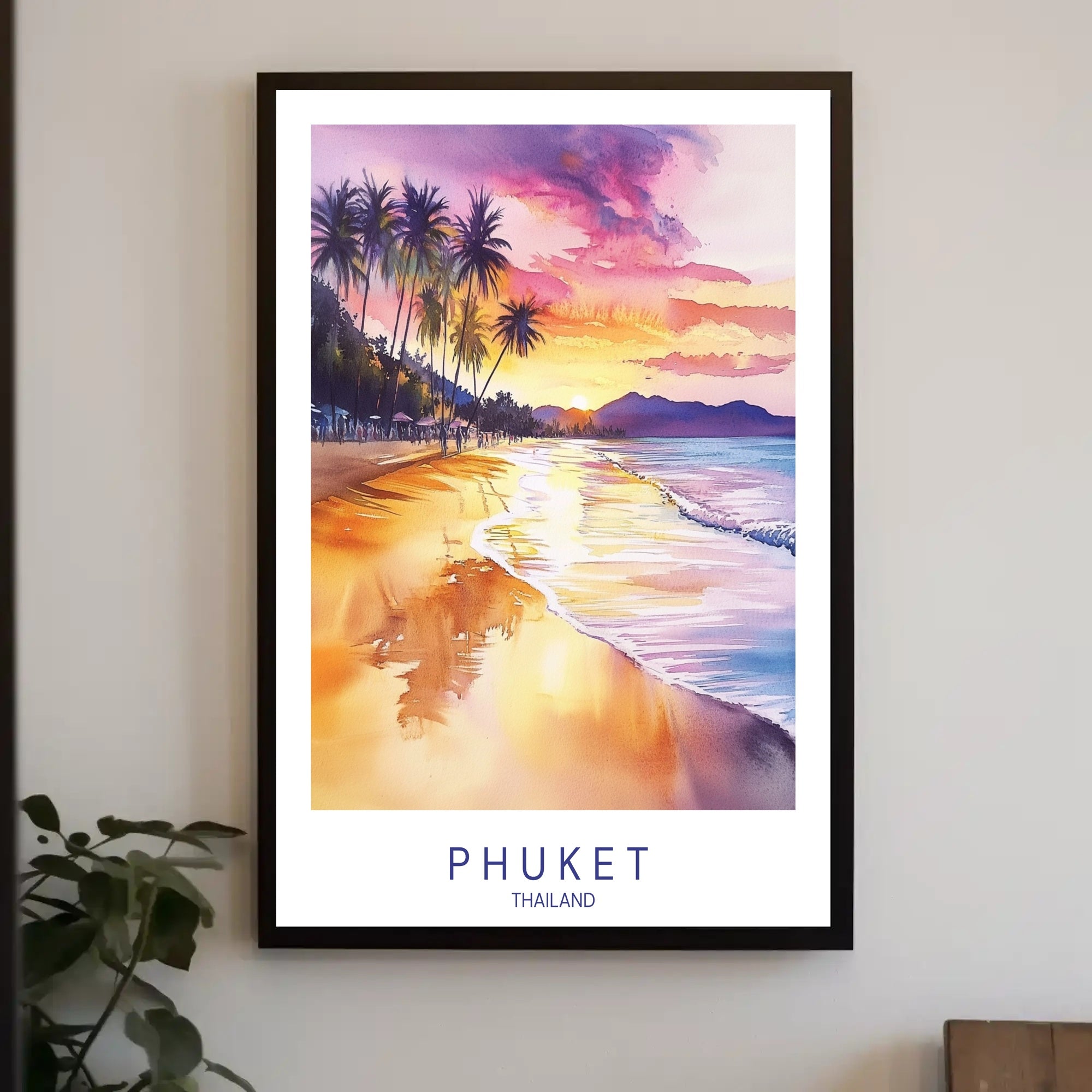 Sunset in Phuket Poster PosterGoat