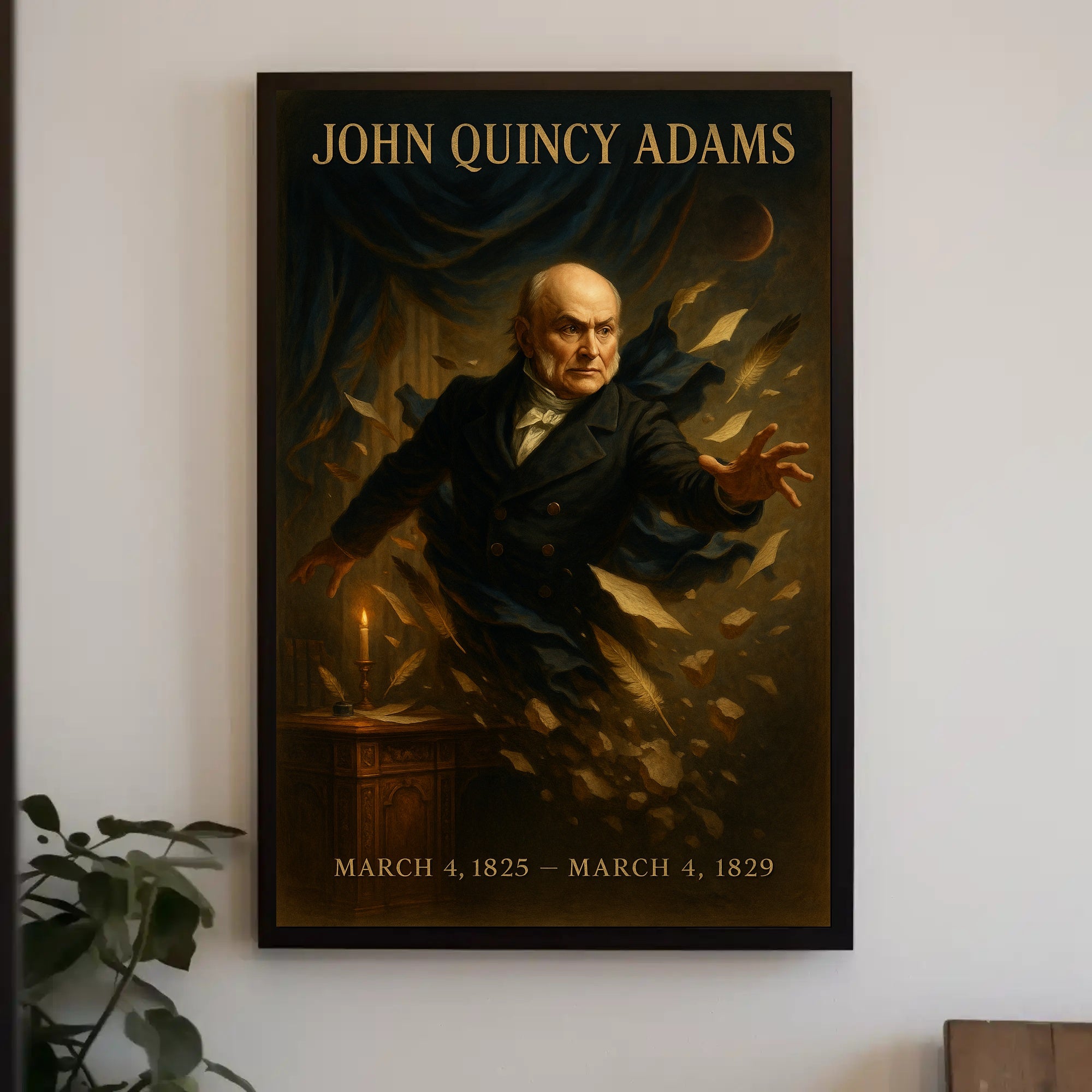 John Quincy Adams Presidency Poster