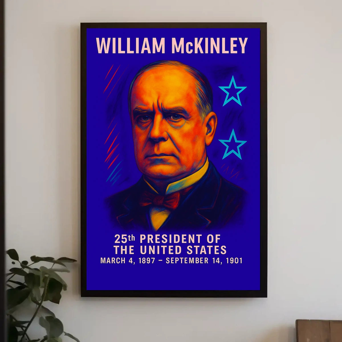 William McKinley 25th President Poster