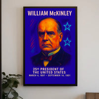 William McKinley 25th President Poster