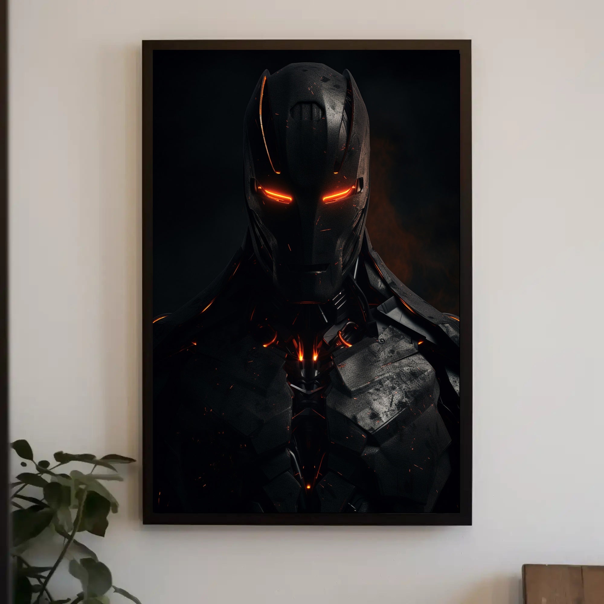 Futuristic Warrior Poster