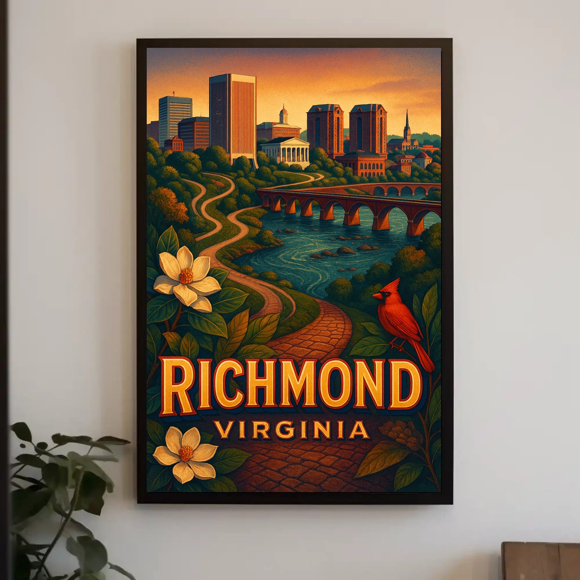 Richmond, Virginia Poster