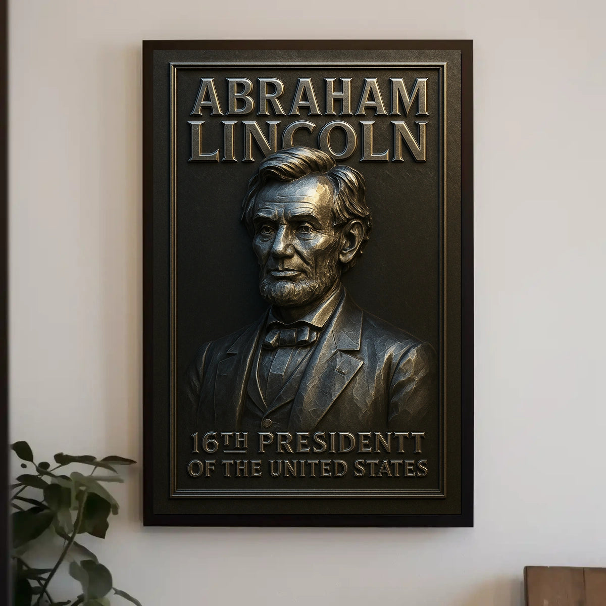 Abraham Lincoln Civil War Photography Heritage Poster