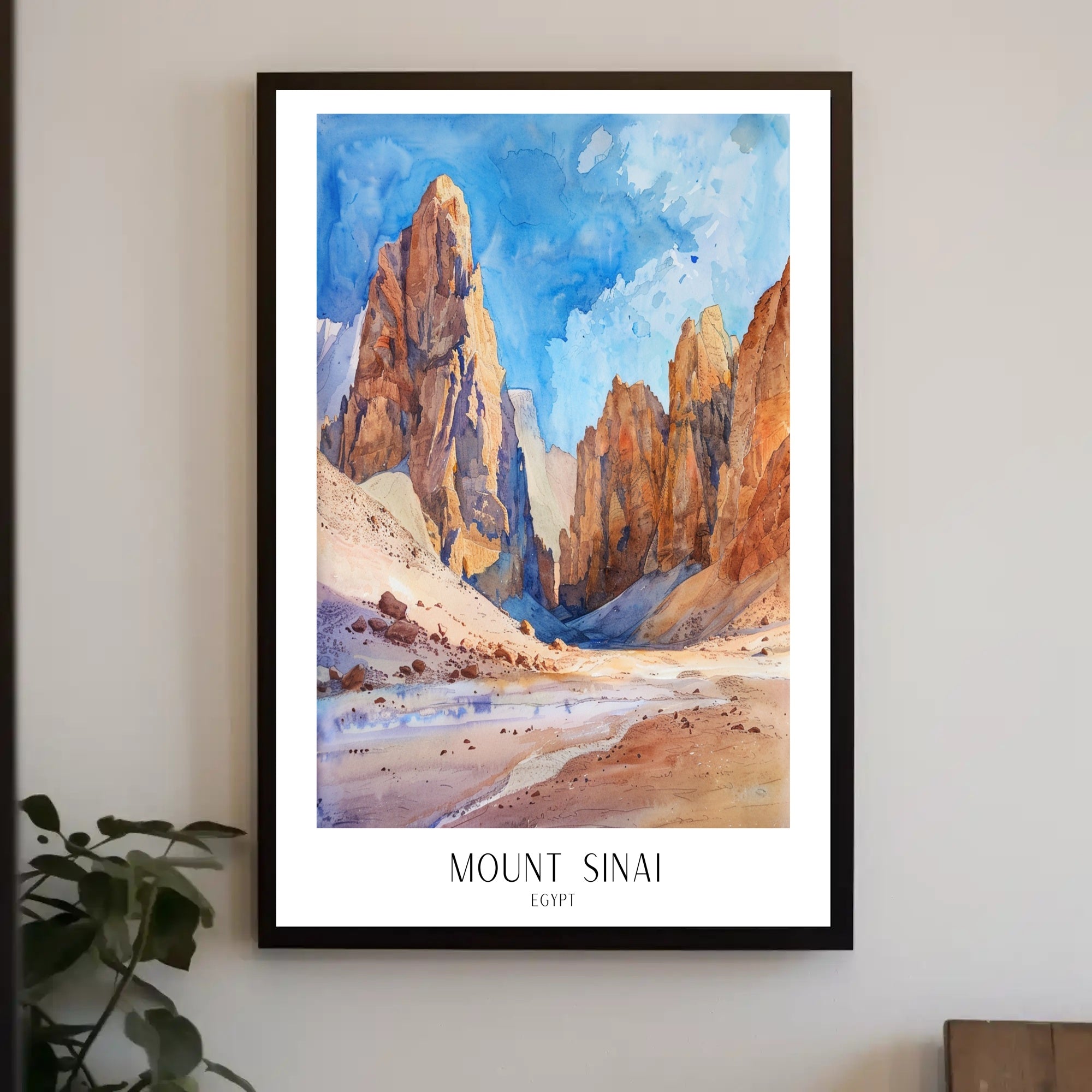 Mount Sinai Poster PosterGoat